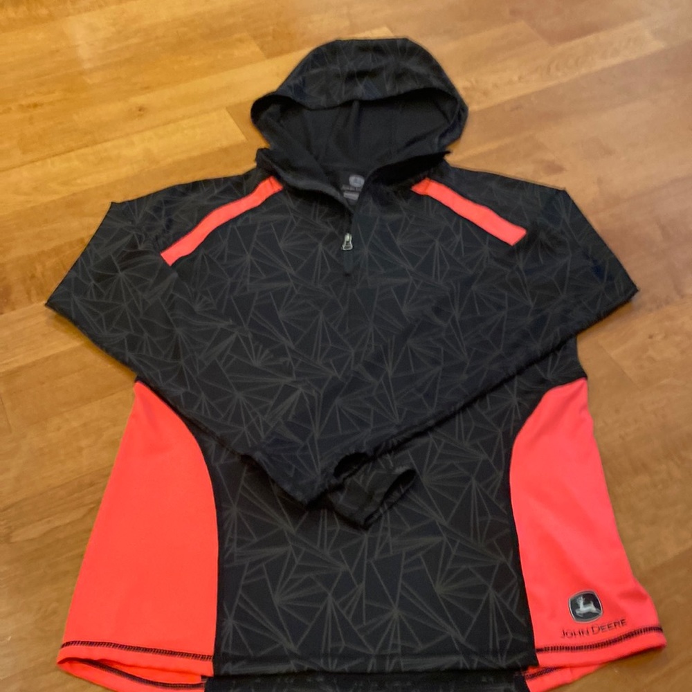John Deere Athlesiure Hooded Top